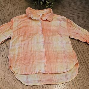 Plaid Kids Shirt Size 4-5 XS Bixby Nomad